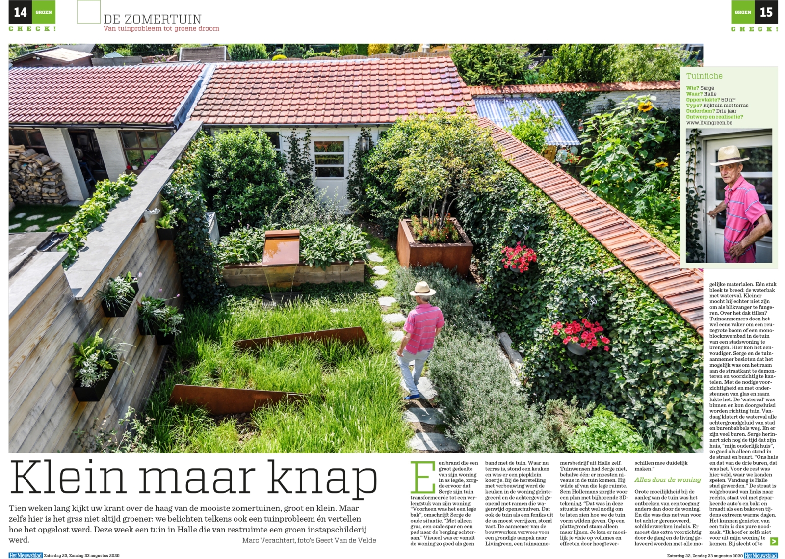 Mini tuin, maxi genot